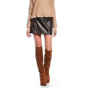 Gianni Bini Barrine Suede Over-the-Knee Block Heel Boots